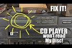 My CD Player Won T Read Discs