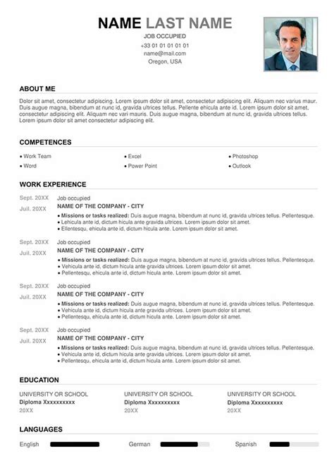 My Perfect Resume Templates