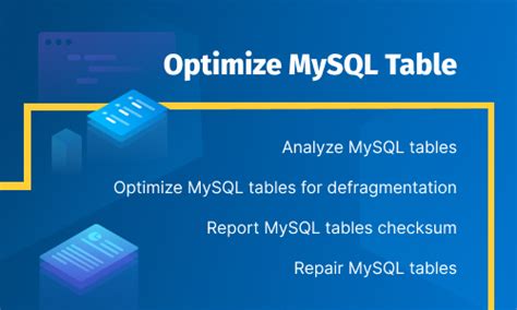 MySQL OPTIMIZE all tables