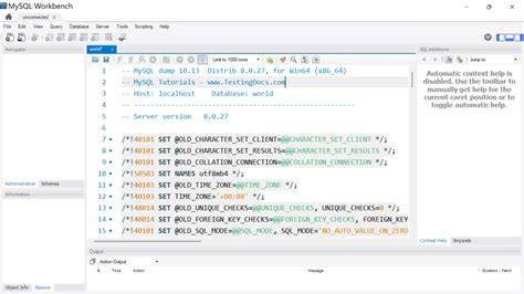 MySQL dump by query