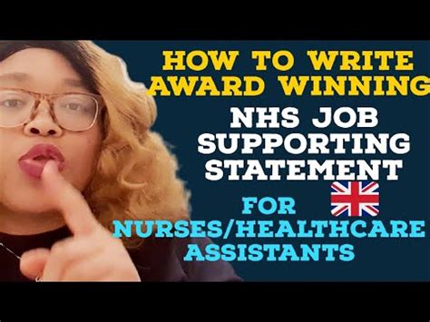 NHS Jobs Application Questions
