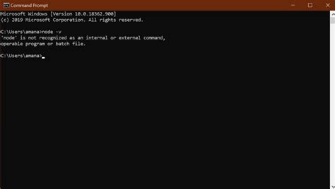 NODEENV is not recognized as an internal or external command operable command or batch file