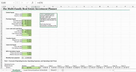 Model Excel Template