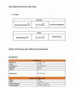 Nama daerah di bawah katakana