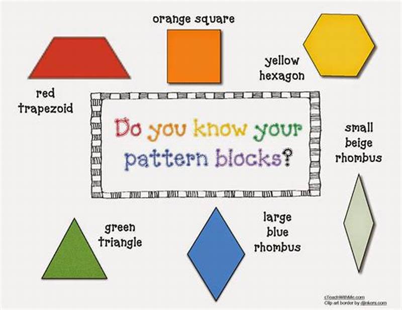 Names Of Pattern Block Shapes