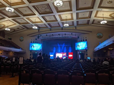 National Civic Center Seating Chart