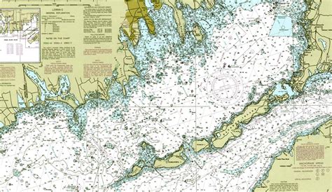 Nautical Chart Buzzards Bay