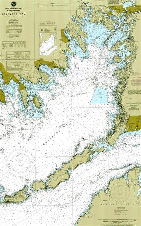 Nautical Chart Buzzards Bay Ma