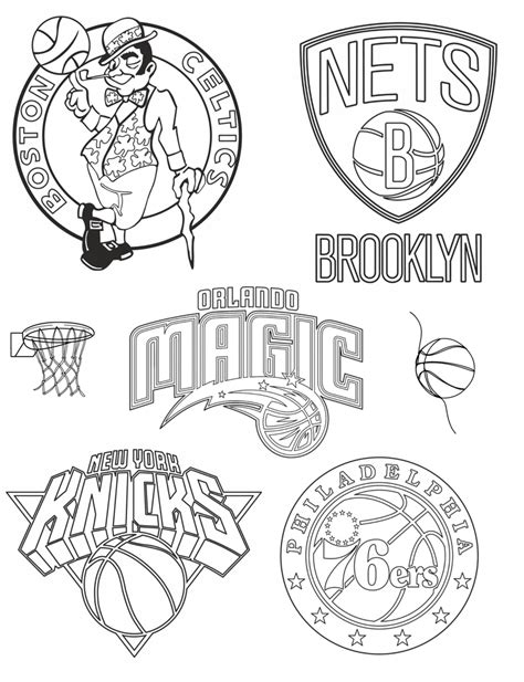 Nba Coloring Pages Printable