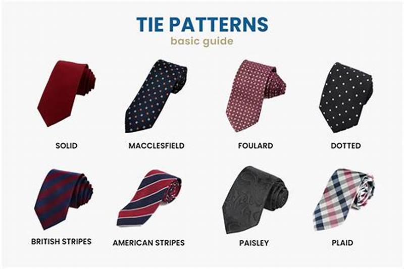 Necktie Pattern Names