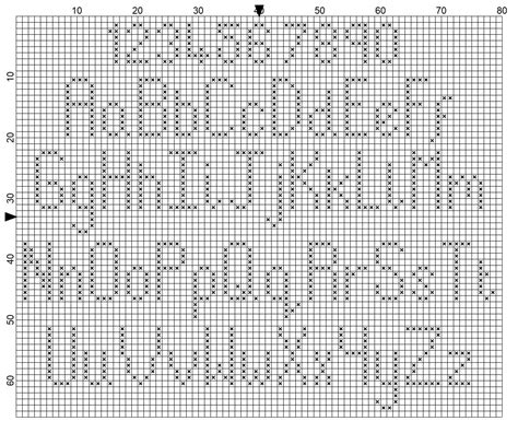 Needlepoint Alphabet Chart