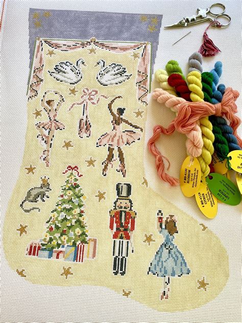 Needlepoint Stocking Template