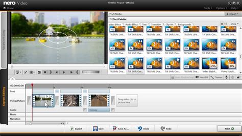 Nero App for Video Editing