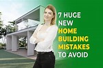 New Home Building Mistakes