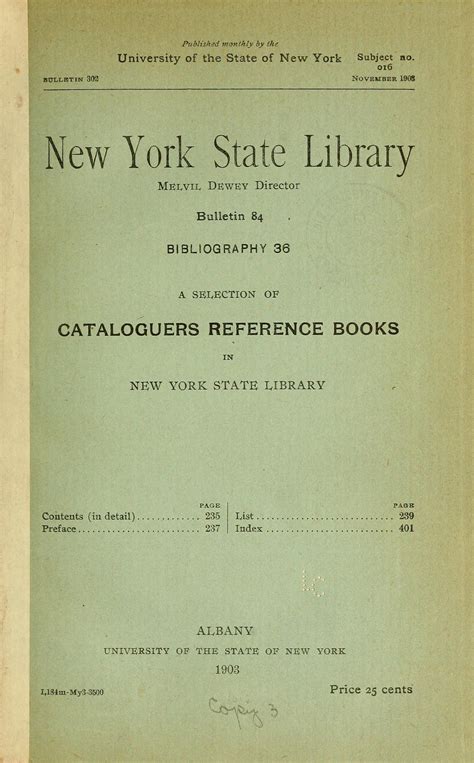 New York State Library Archives Museum Catalog