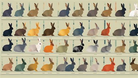 New Zealand Rabbit Colors Chart