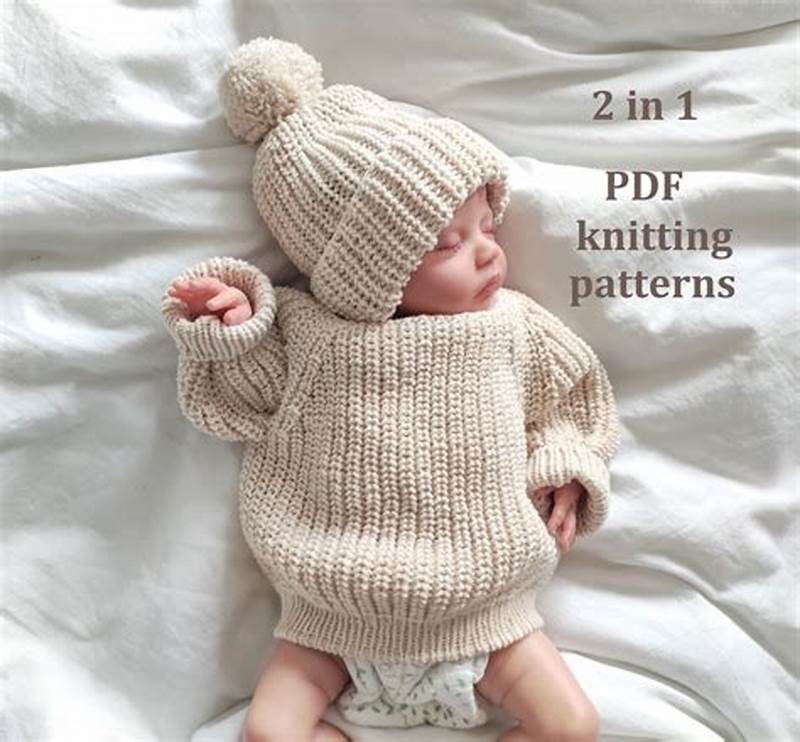 Newborn Sweater Pattern Knitting