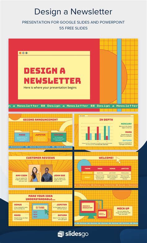Newsletter Google Slides Template