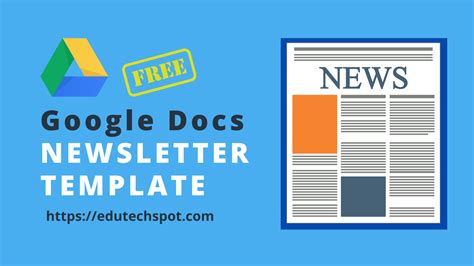 Newsletter Template Google Docs