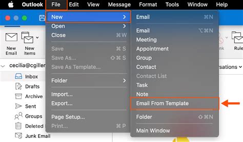 Newsletter Template Outlook