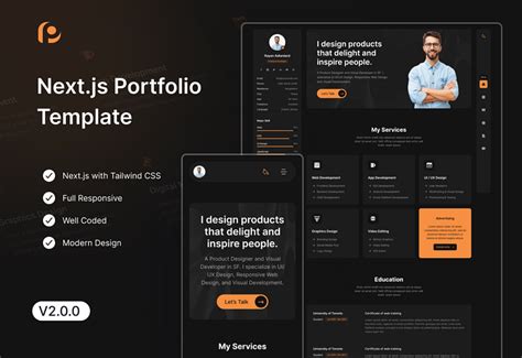 Next Js Portfolio Template