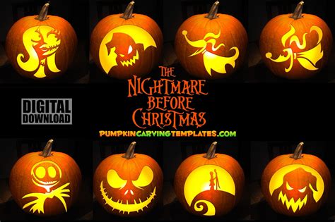 Nightmare Before Christmas Templates