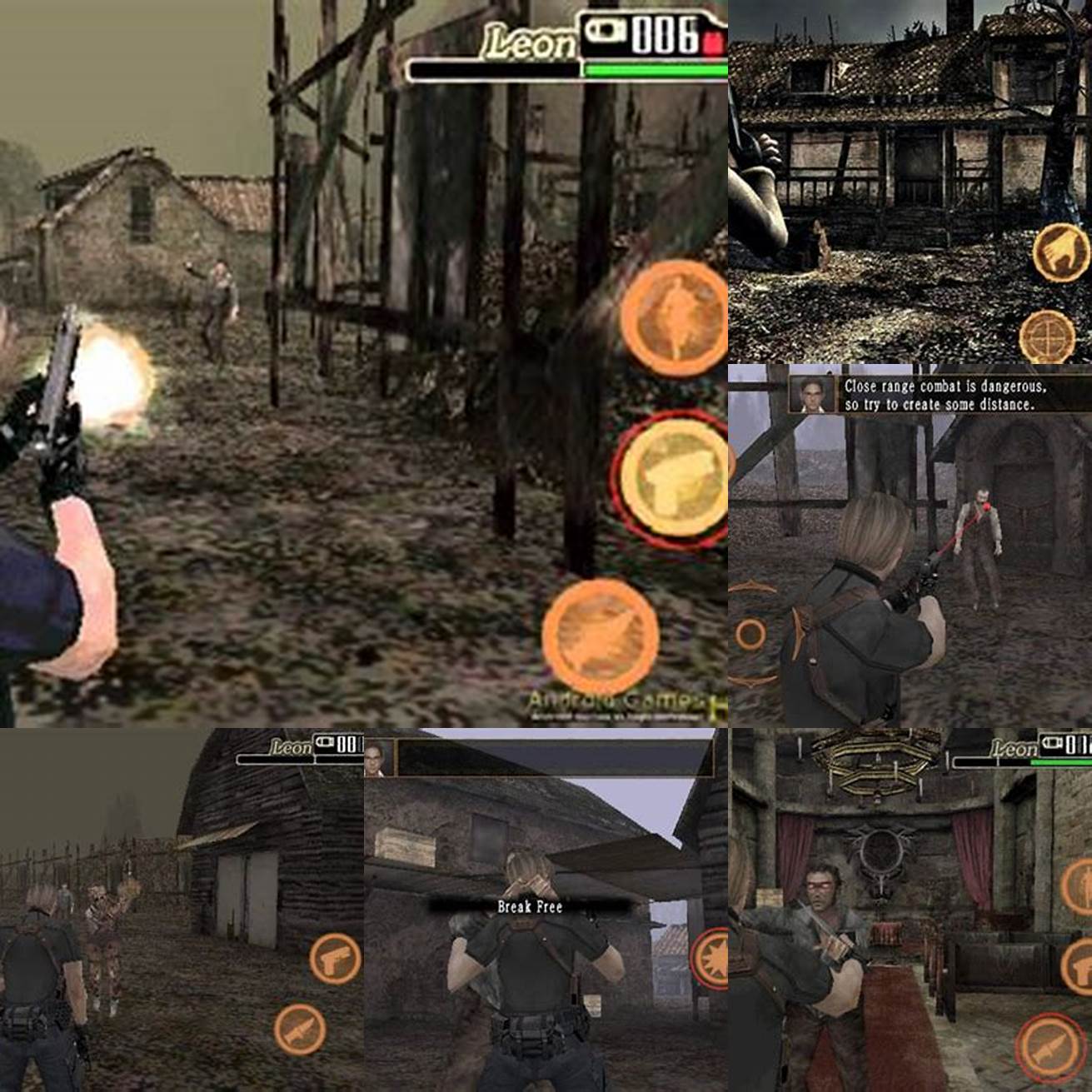 Nikmati bermain Resident Evil 4 di ponsel android kamu