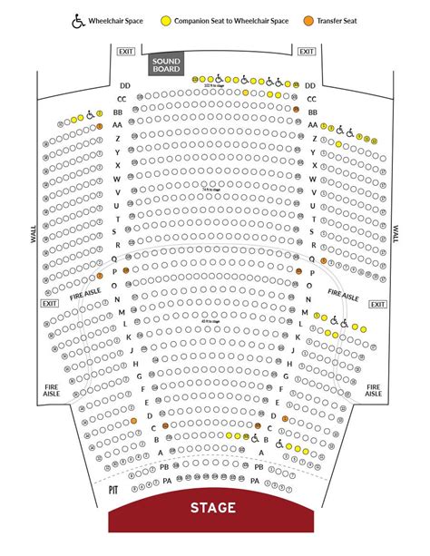 Nj State Theatre Seating Chart