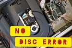 No Disk Error in DVD Player