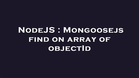 Nodejs Mongoosejs string to ObjectId function