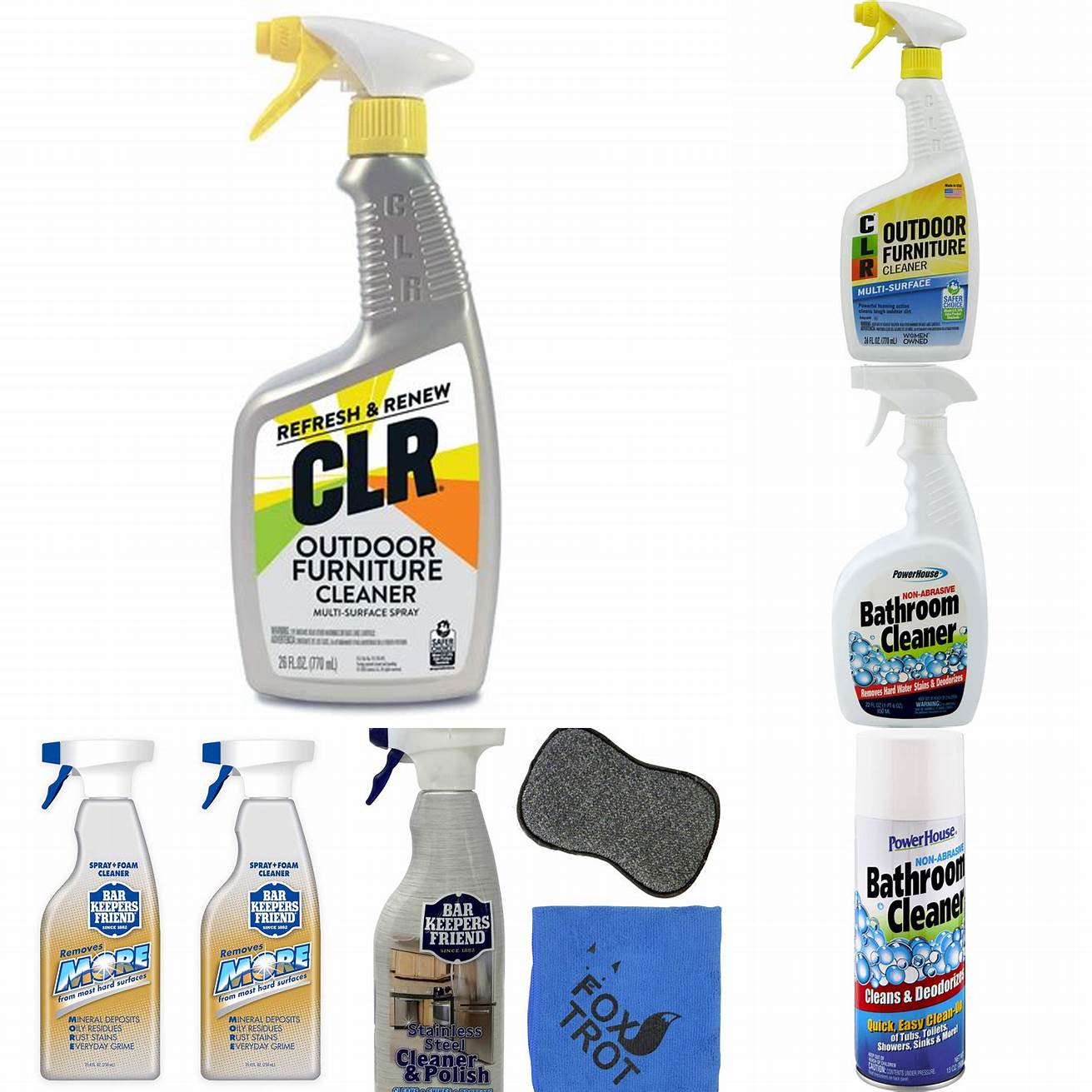 Non-Abrasive Cleaners