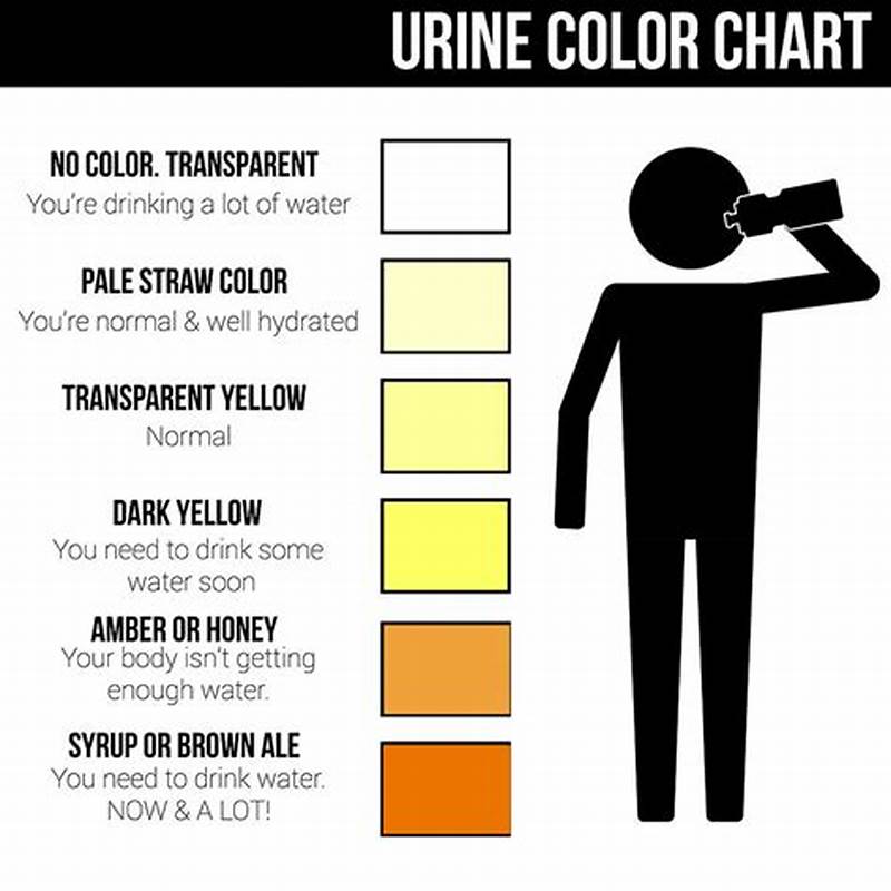 Normal Pee Color Chart