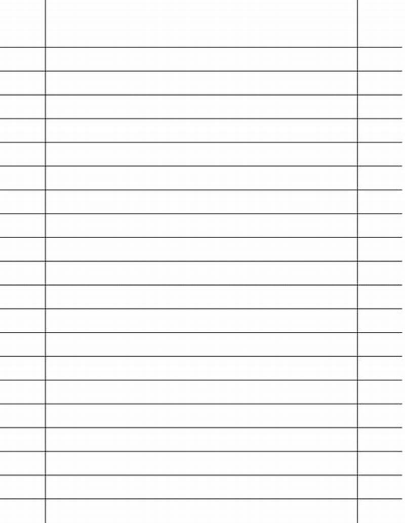 Notepad Paper Printable