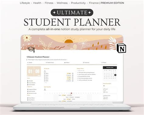 Notion School Planner Template