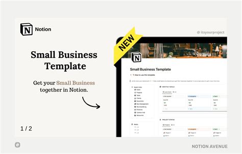 Notion Small Business Template