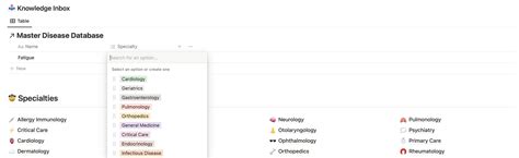 Notion Template Medical Student