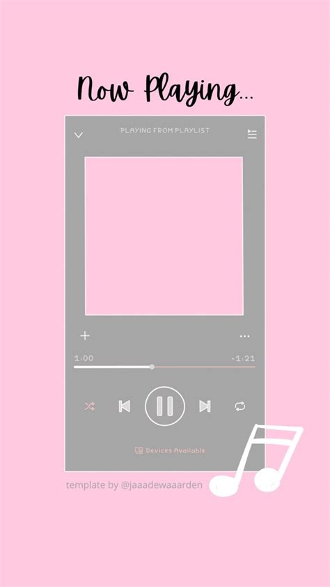 Now Playing Template