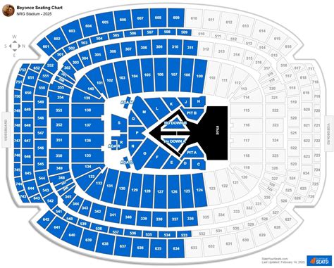 Nrg Stadium Beyonce Seating Chart