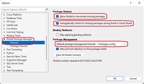 NuGet Packages are missing