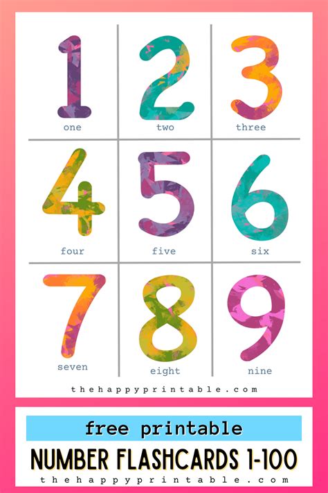 Number Printables Free