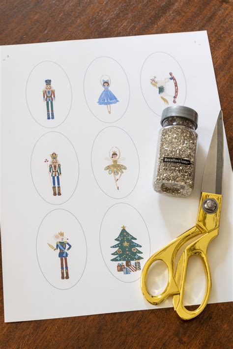 Nutcracker Gift Tags Printable