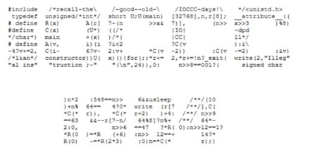 Obfuscated C Code Contest 2006 Please explain sykes2c