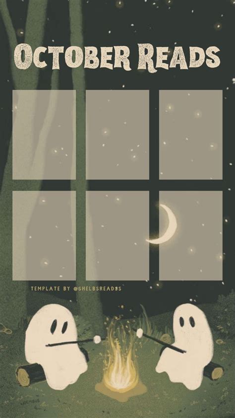 October Reads Template