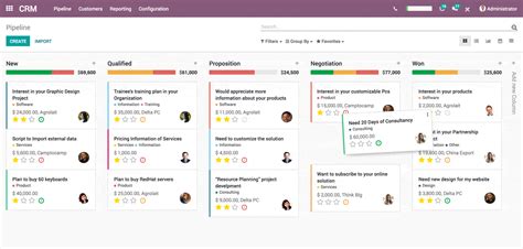 Odoo CRM