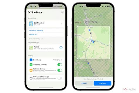 Offline Maps Features