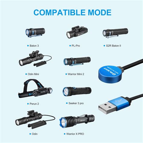 Olight Charger Compatibility Chart