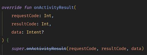 OnActivityResult method is deprecated what is the alternative