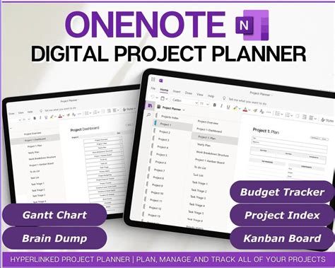 One Note Template For Project Management