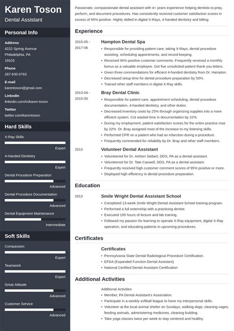 One Page Resume Templates