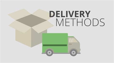 Online Delivery Method